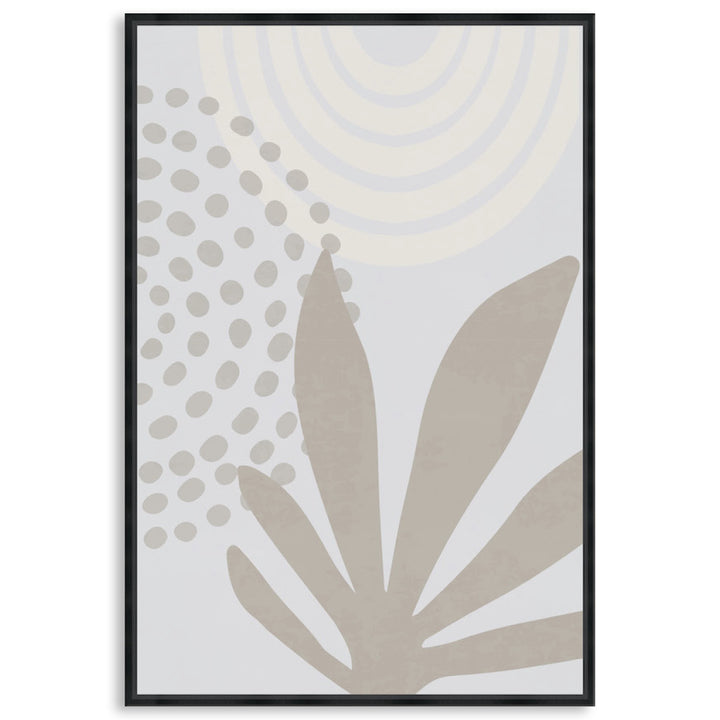 MOD FOLIAGE IV - Framed Canvas