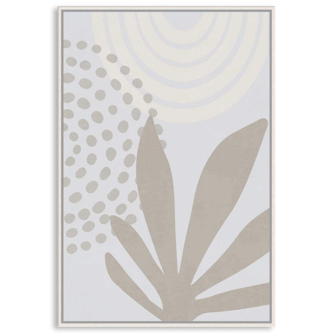 MOD FOLIAGE IV - Framed Canvas