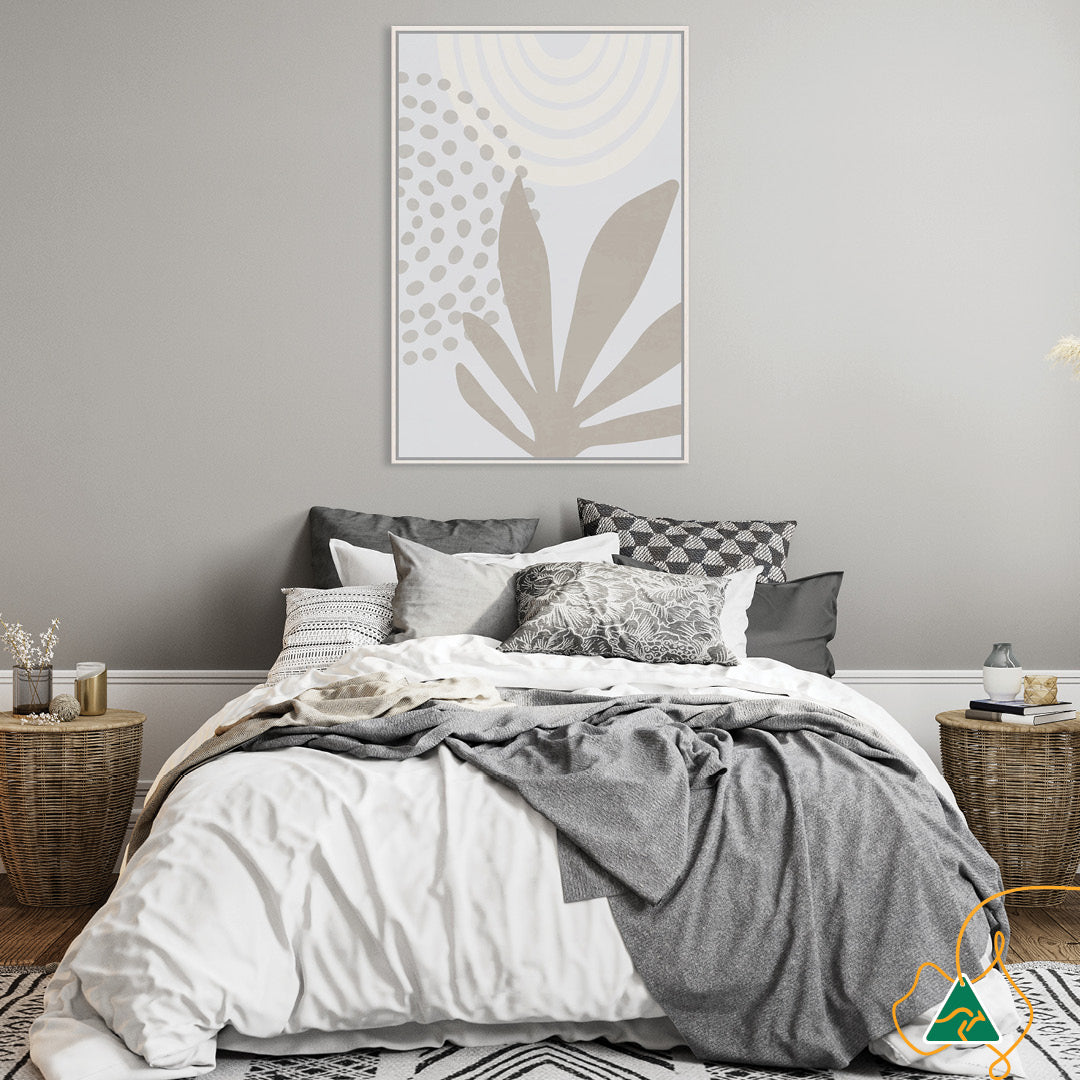 MOD FOLIAGE IV - Framed Canvas