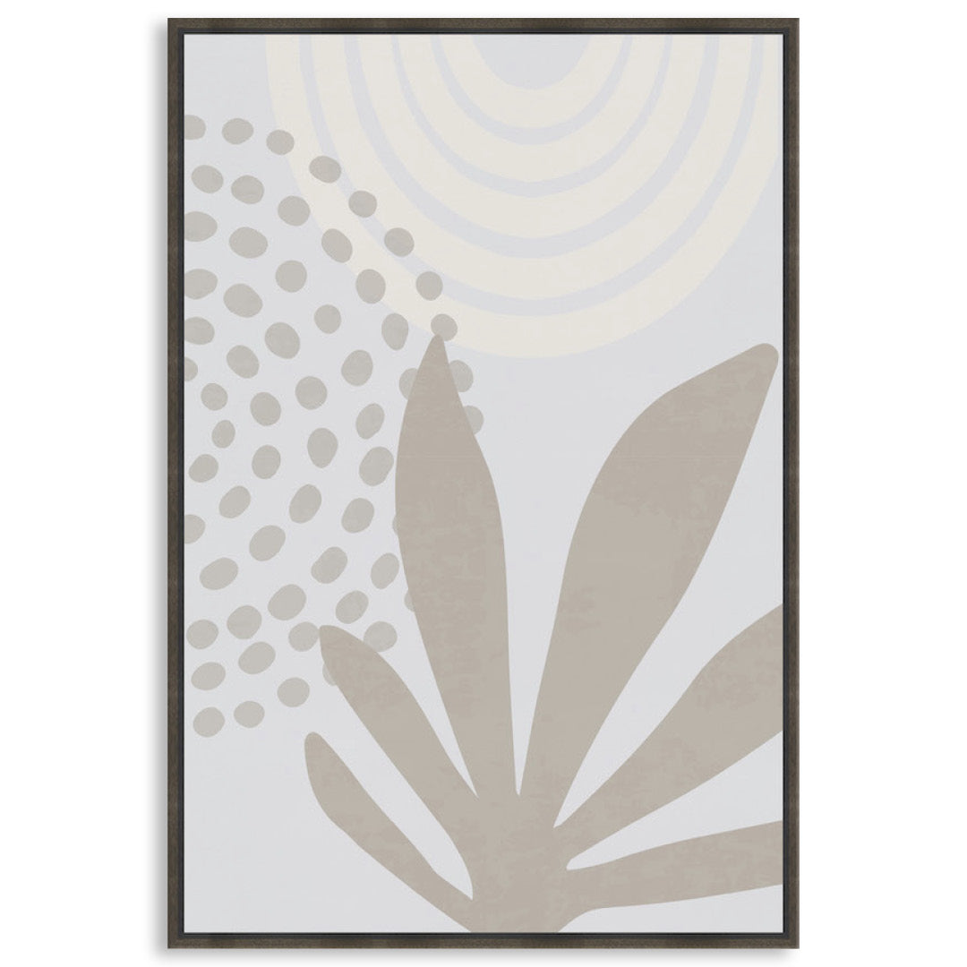 MOD FOLIAGE IV - Framed Canvas