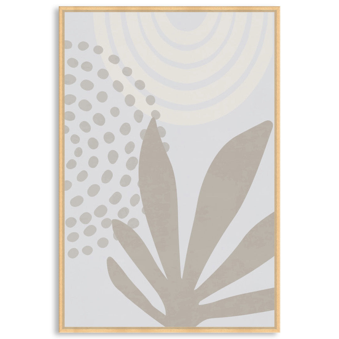 MOD FOLIAGE IV - Framed Canvas