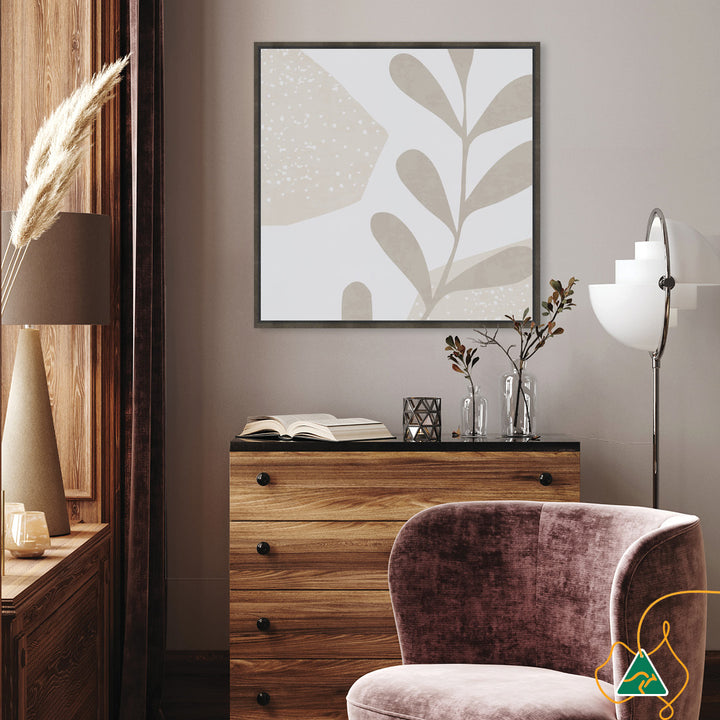 MOD FOLIAGE VI - Framed Canvas