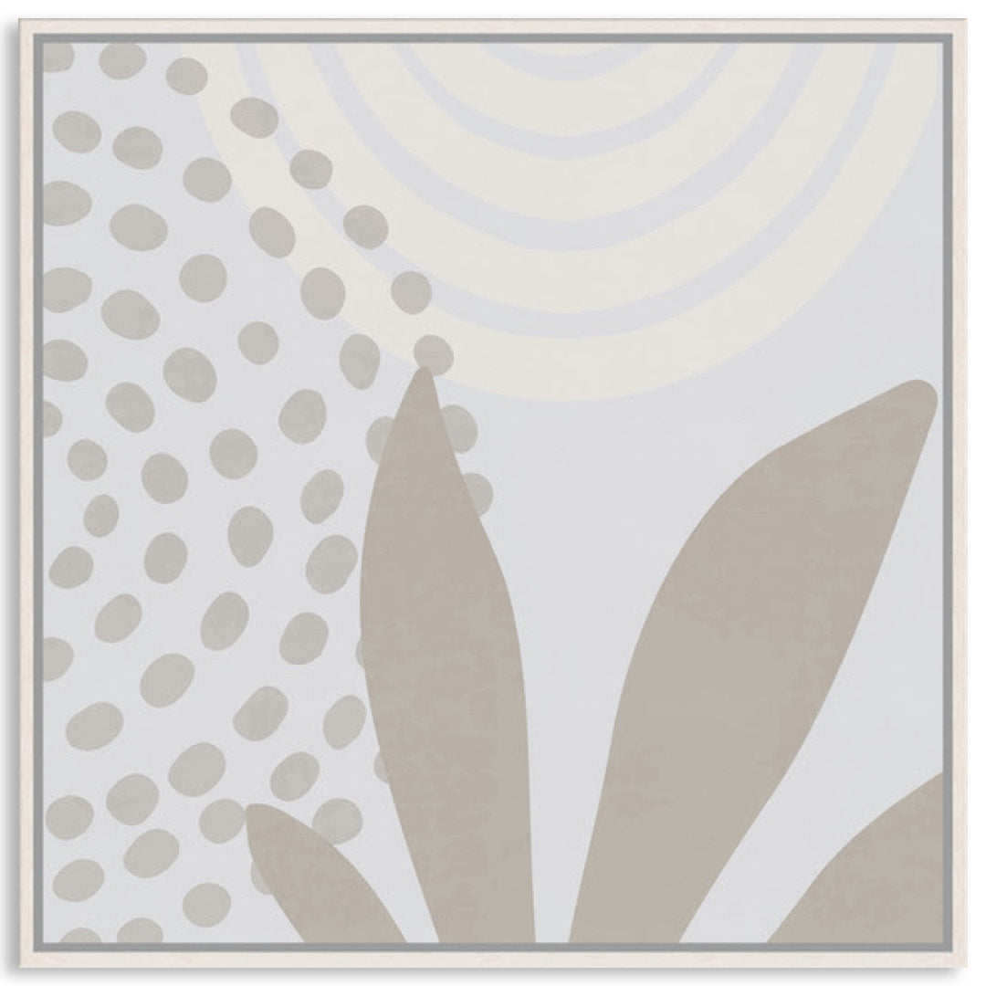 MOD FOLIAGE VIII - Framed Canvas