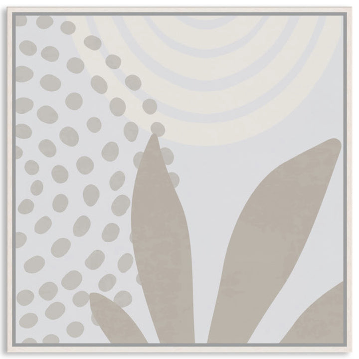 MOD FOLIAGE VIII - Framed Canvas