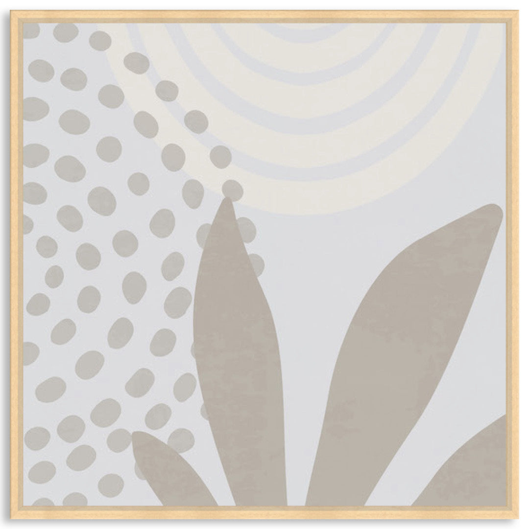 MOD FOLIAGE VIII - Framed Canvas