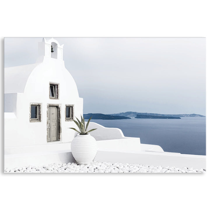 SANTORINI VIEW I - Canvas Print