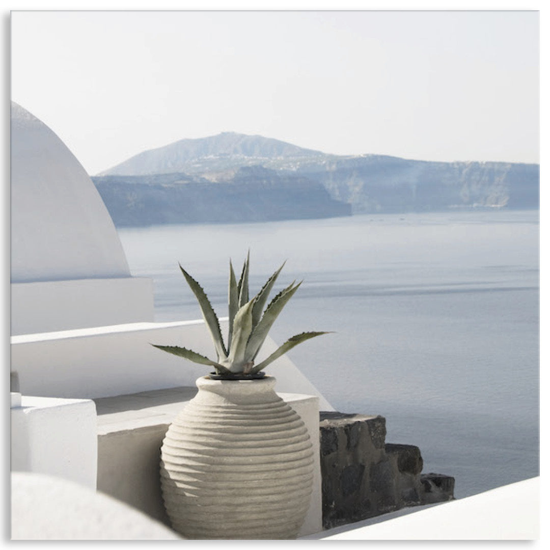 SANTORINI POT II - Canvas Print