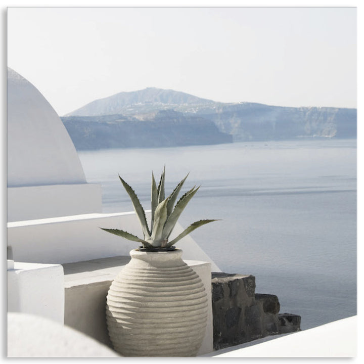 SANTORINI POT II - Canvas Print