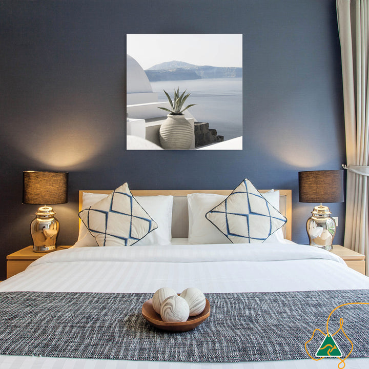 SANTORINI POT II - Canvas Print