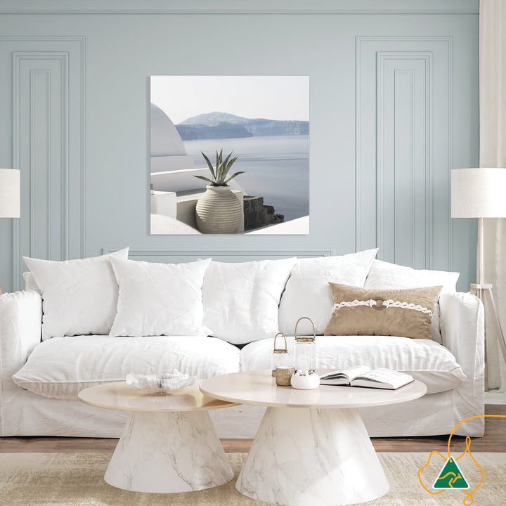 SANTORINI POT II - Canvas Print