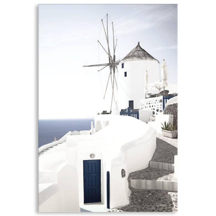 SANTORINI MILL I - Canvas Print