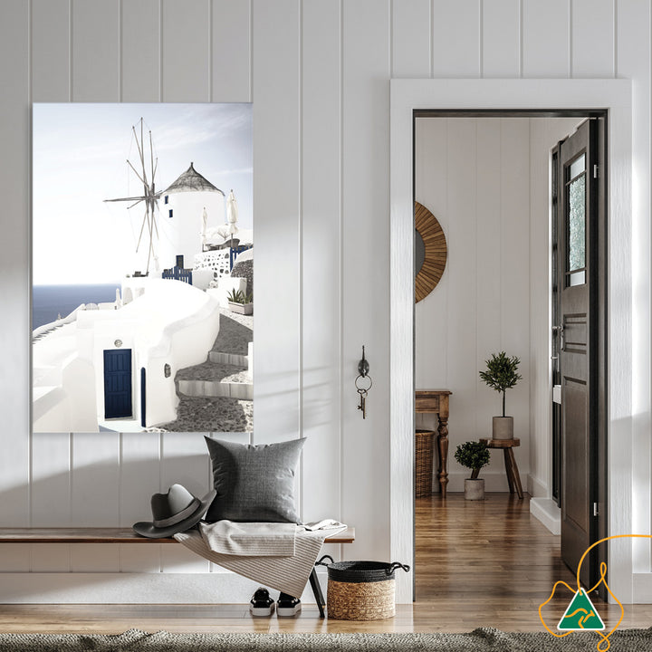 SANTORINI MILL I - Canvas Print