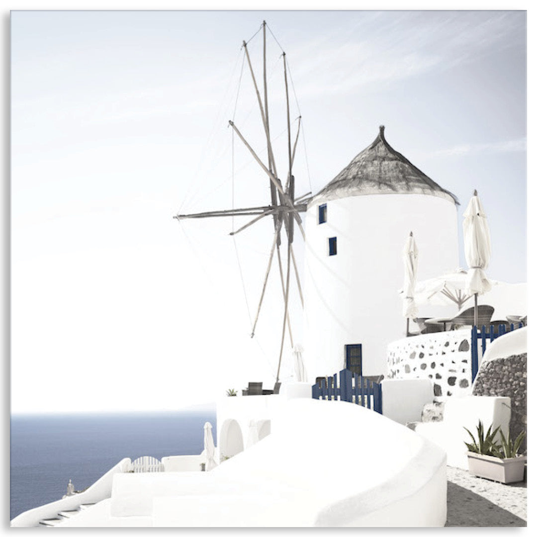 SANTORINI MILL II - Canvas Print