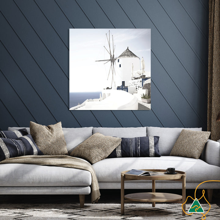 SANTORINI MILL II - Canvas Print