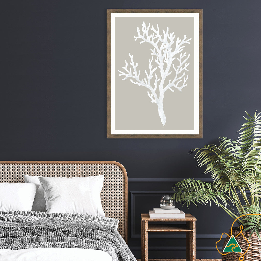 CORAL FOCUS I - Framed Print