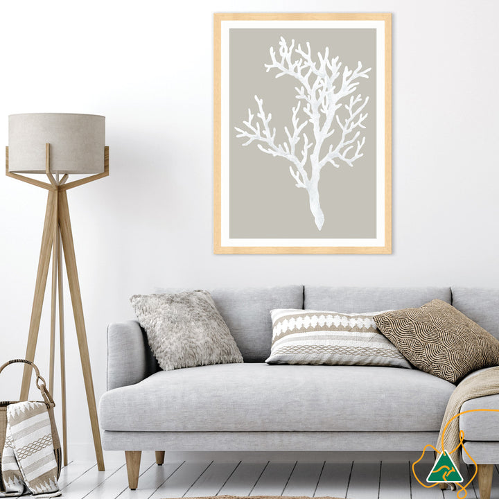 CORAL FOCUS I - Framed Print