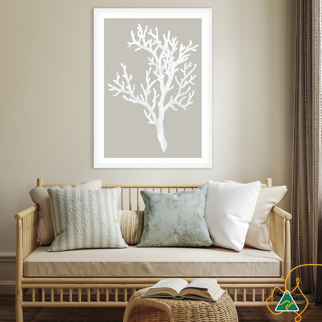 CORAL FOCUS I - Framed Print