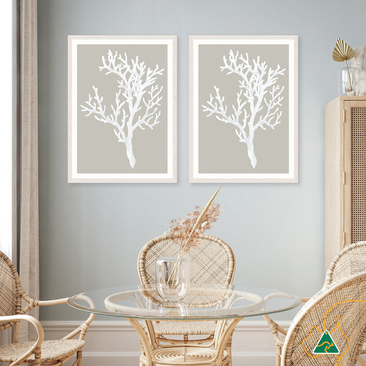 CORAL FOCUS II - Framed Print