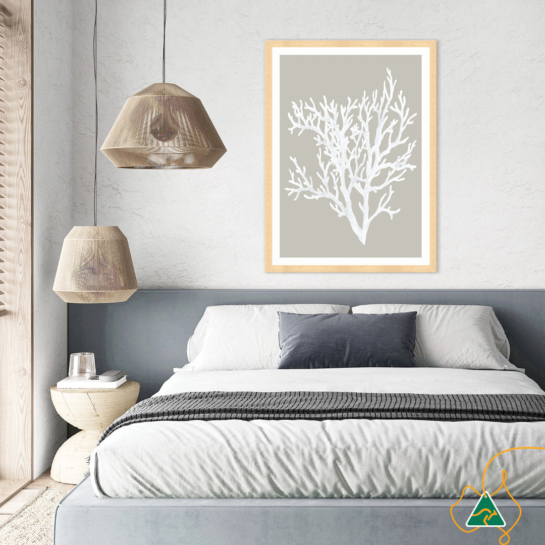 CORAL FOCUS II - Framed Print