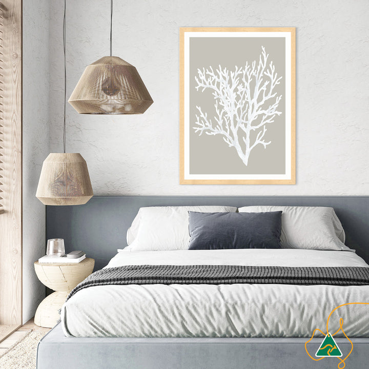 CORAL FOCUS II - Framed Print