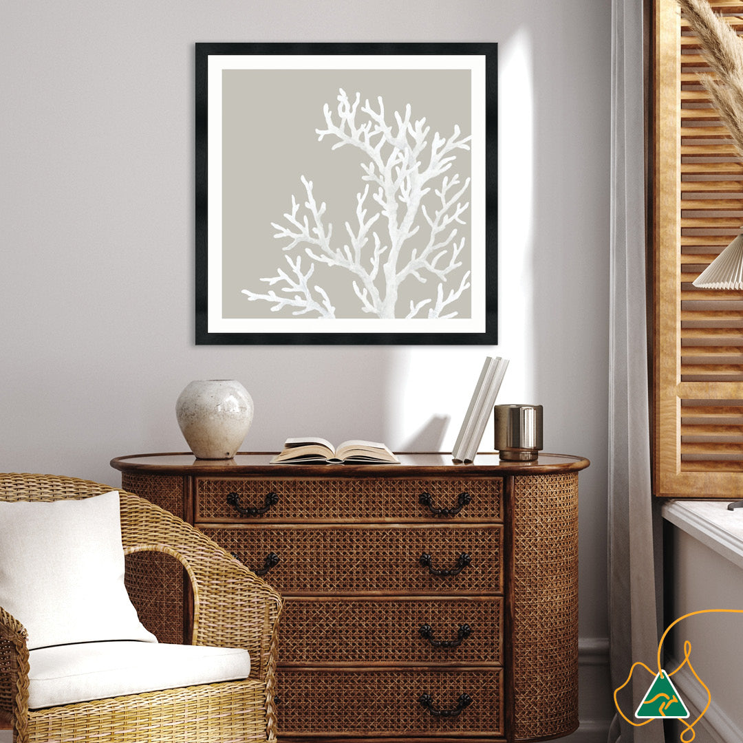 CORAL FOCUS IV - Framed Print