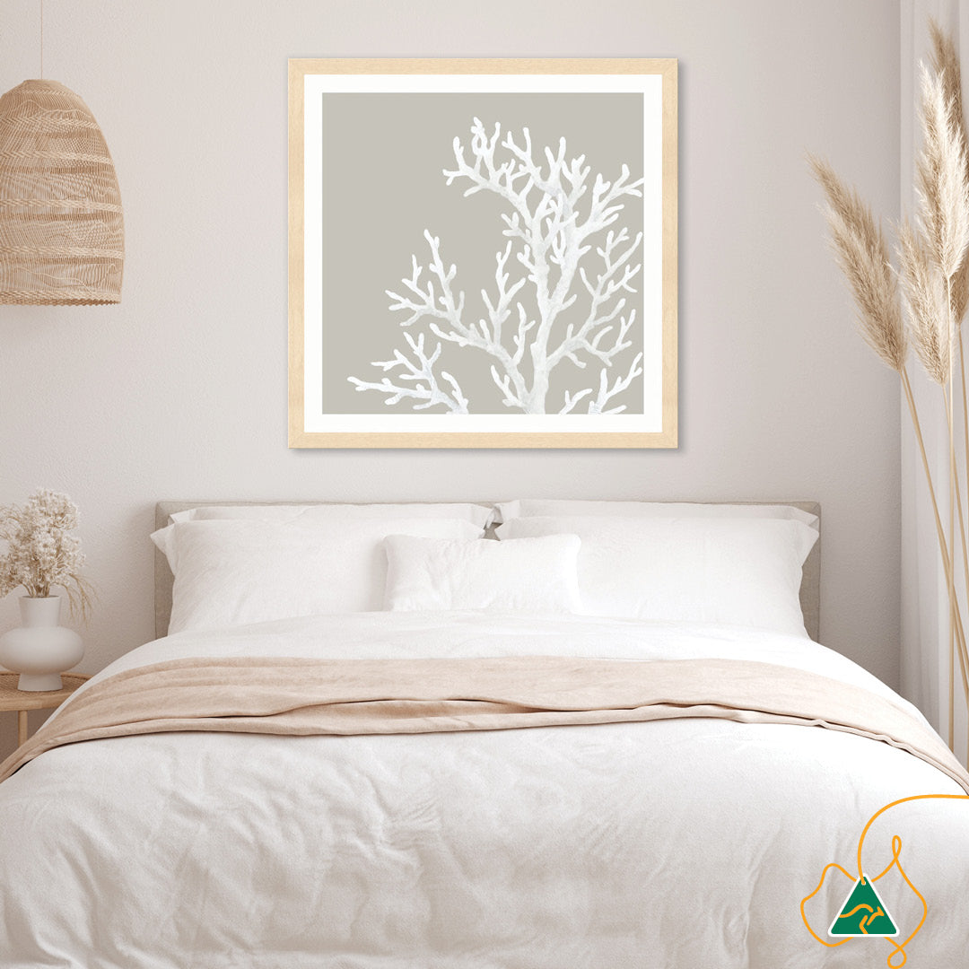 CORAL FOCUS IV - Framed Print