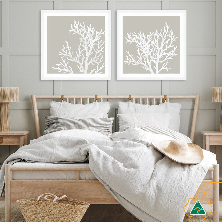 CORAL FOCUS IV - Framed Print