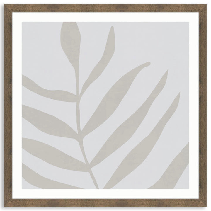 MOD FOLIAGE V - Framed Print