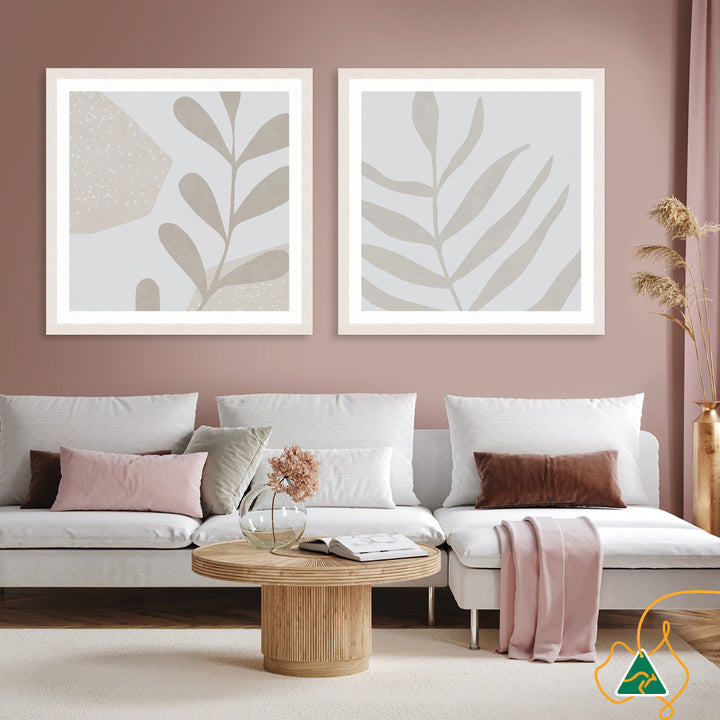 MOD FOLIAGE VI - Framed Print