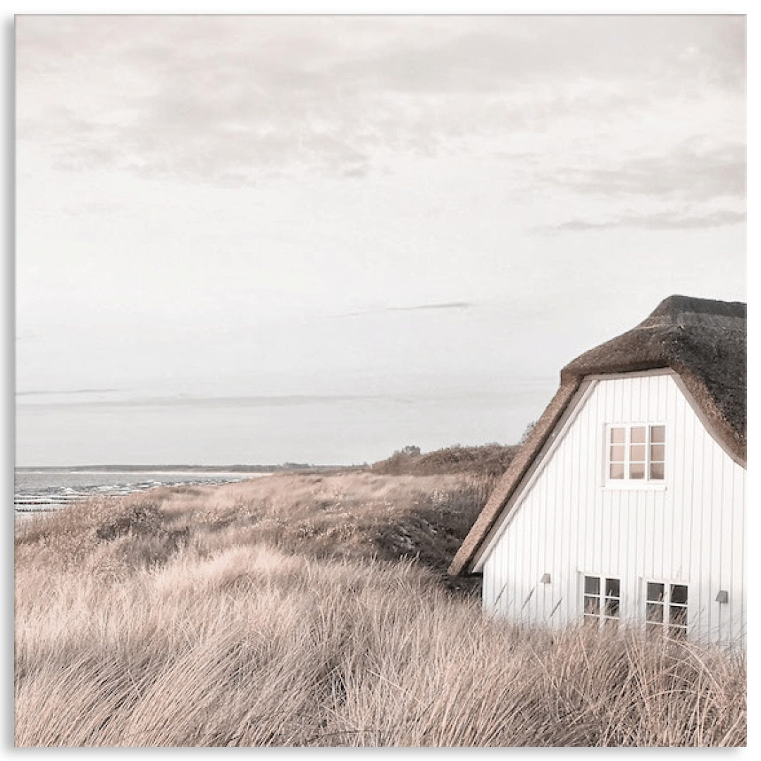 SEASIDE COTTAGE - Canvas Print