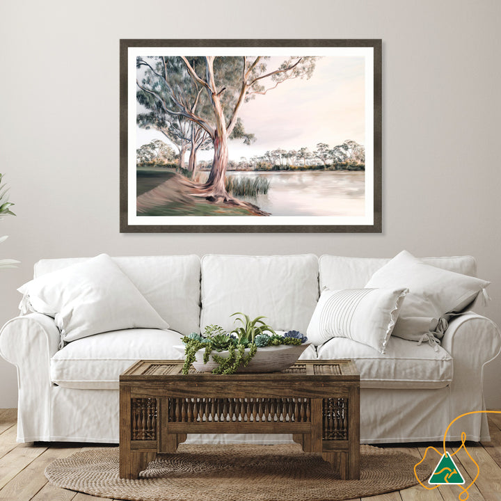 MURRAY RIVER I - Framed Print