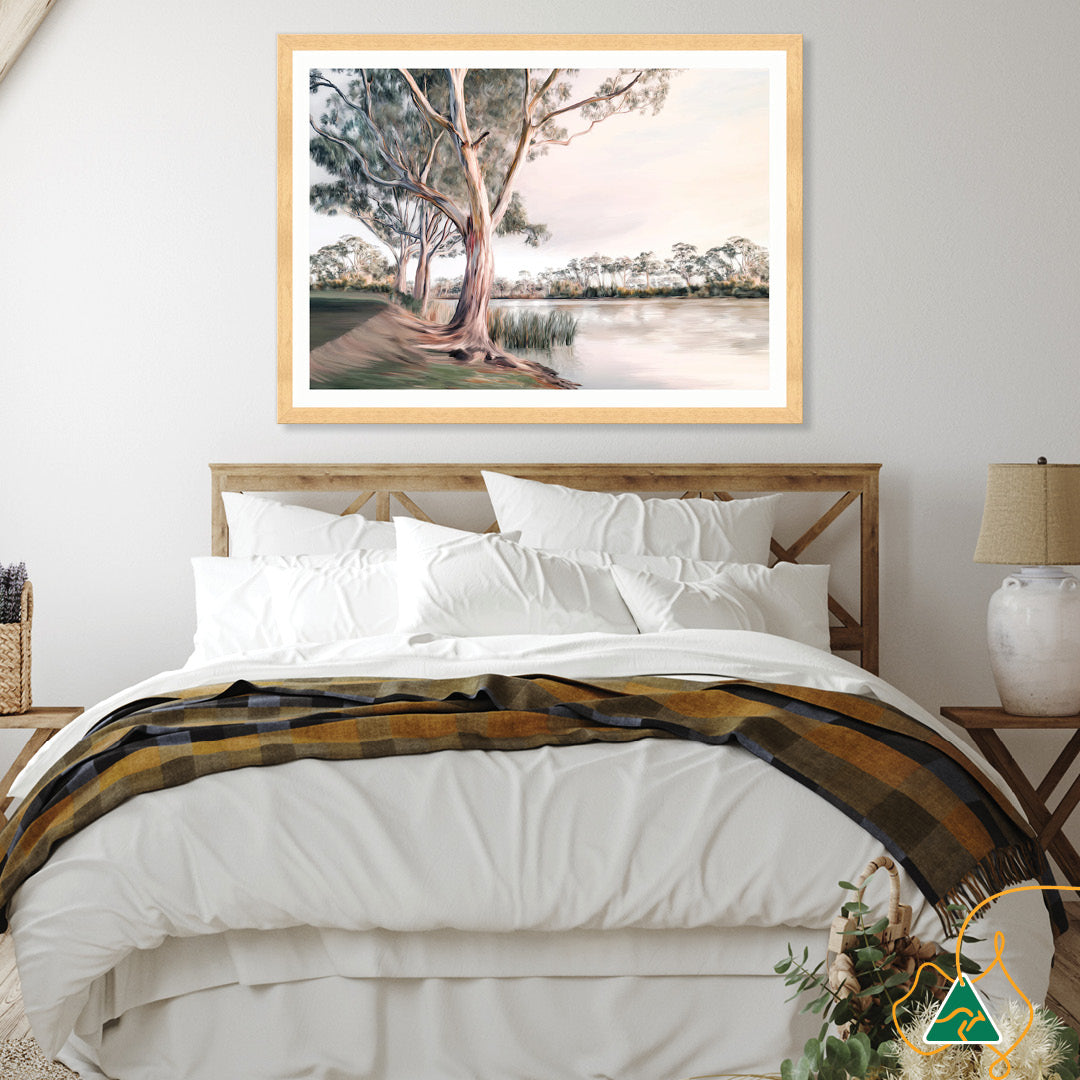 MURRAY RIVER I - Framed Print