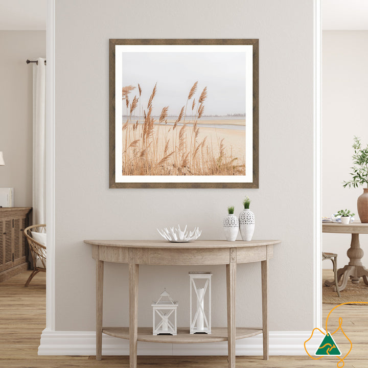 PAMPAS GRASS II - Framed Print