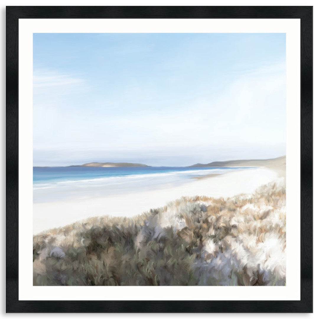 TWILIGHT BEACH II - Framed Print