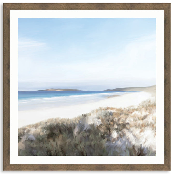 TWILIGHT BEACH II - Framed Print