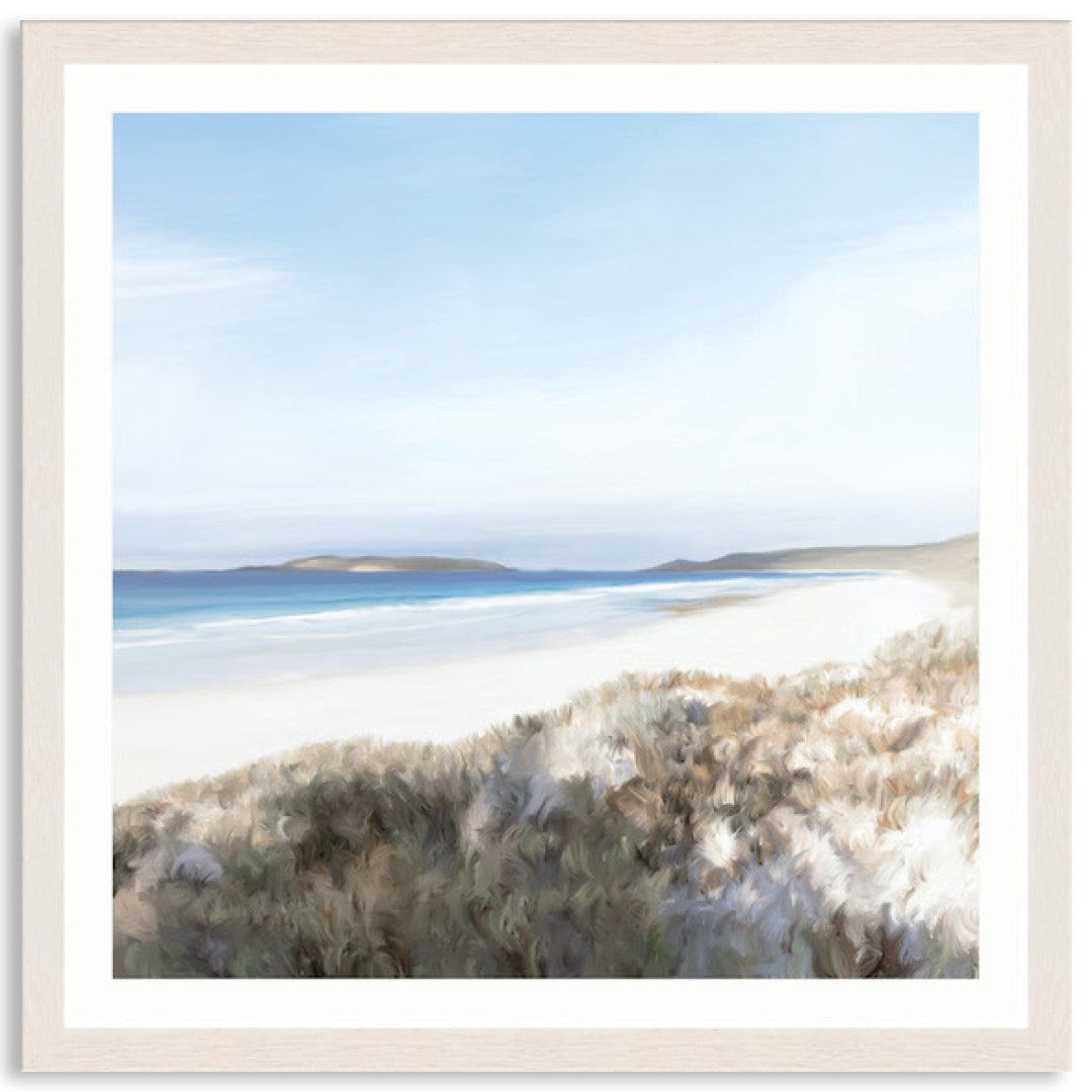 TWILIGHT BEACH II - Framed Print