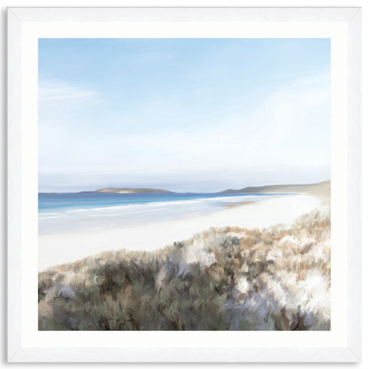 TWILIGHT BEACH II - Framed Print