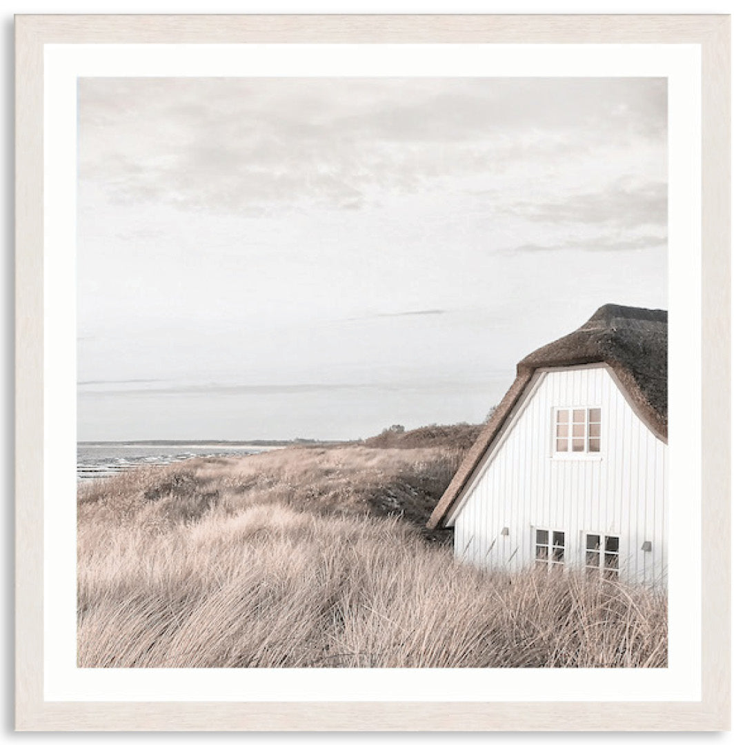 SEASIDE COTTAGE I - Framed Print