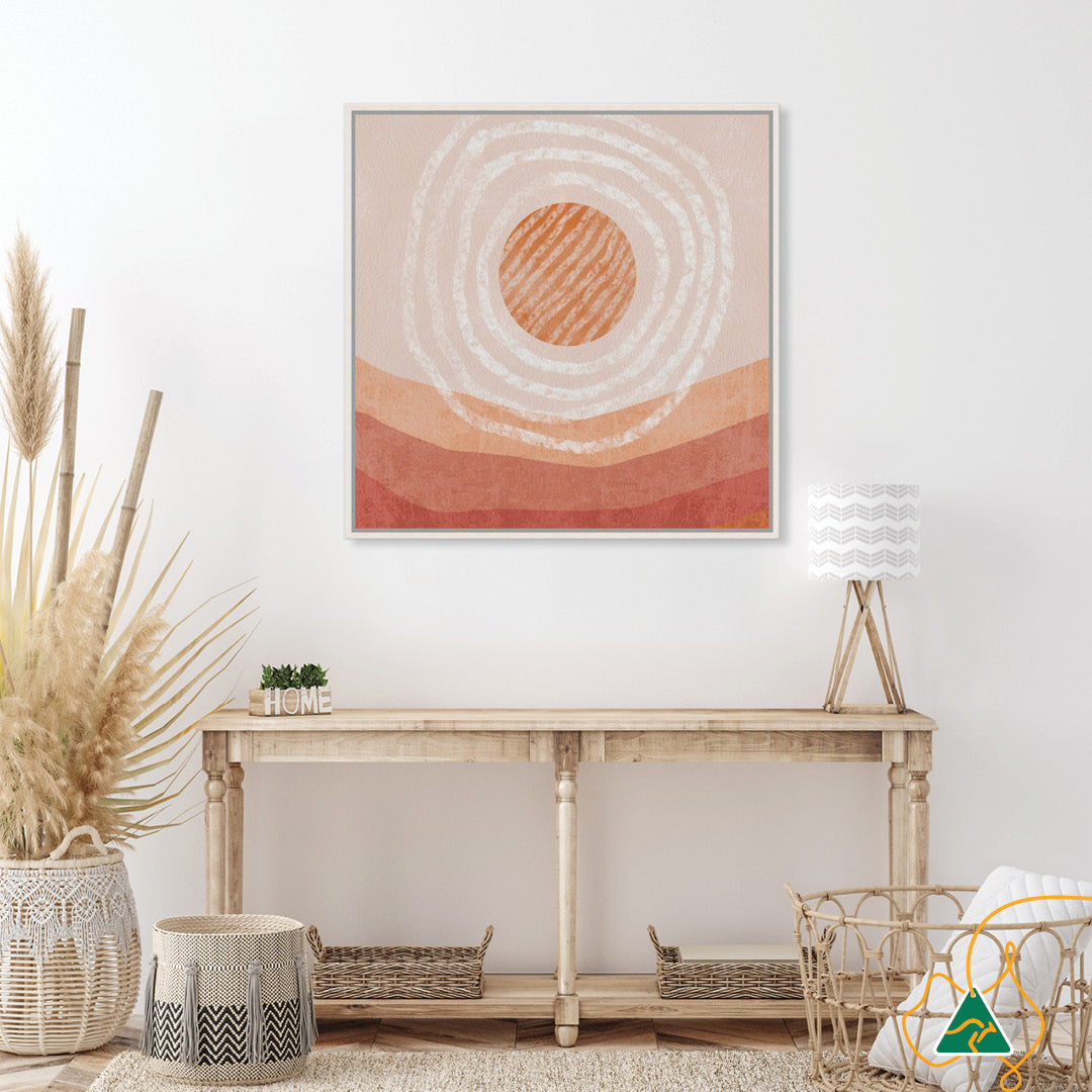 AUSTRALIAN SUN III - Framed Canvas