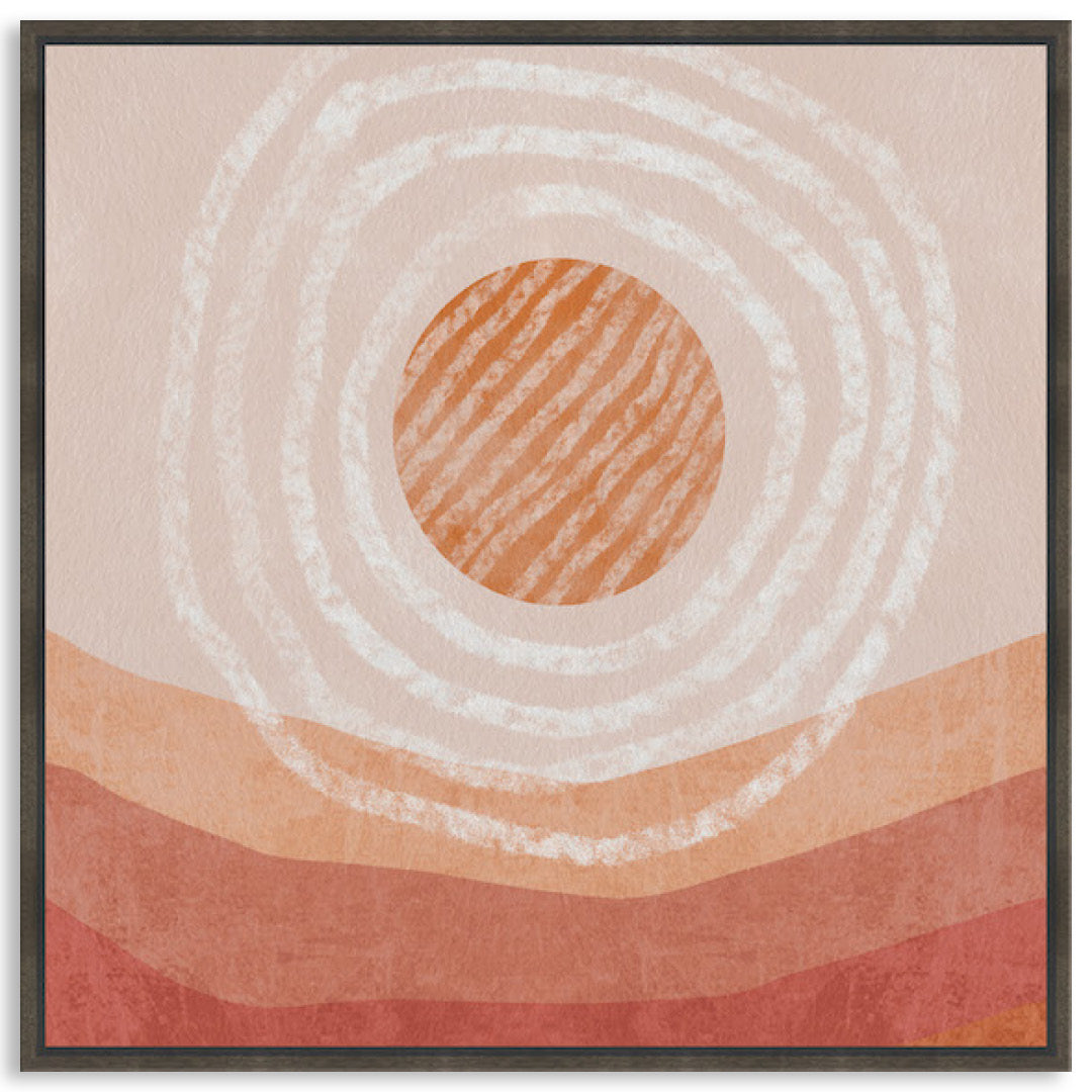 AUSTRALIAN SUN III - Framed Canvas