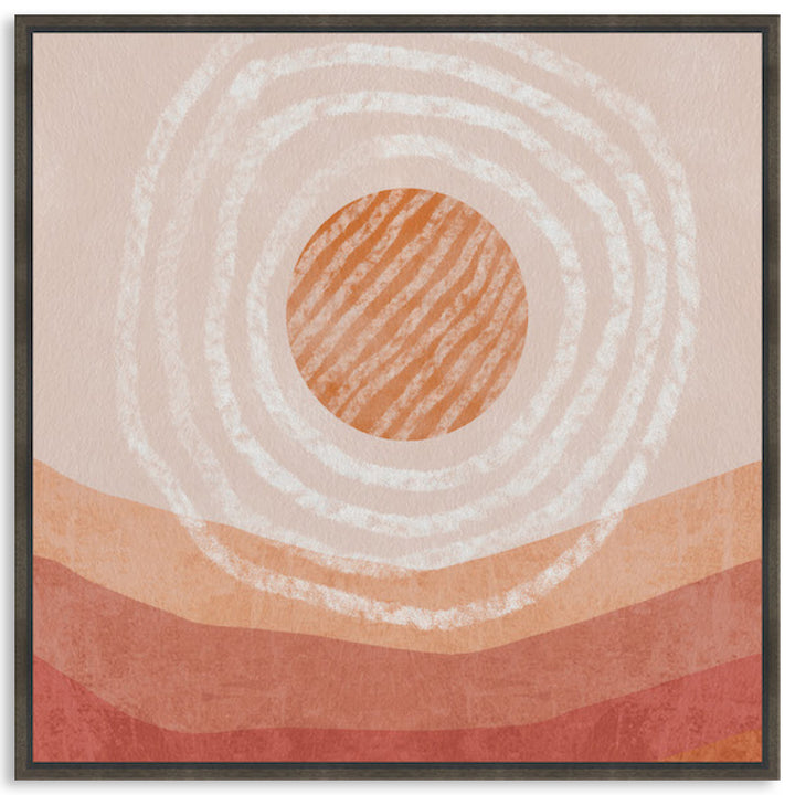 AUSTRALIAN SUN III - Framed Canvas