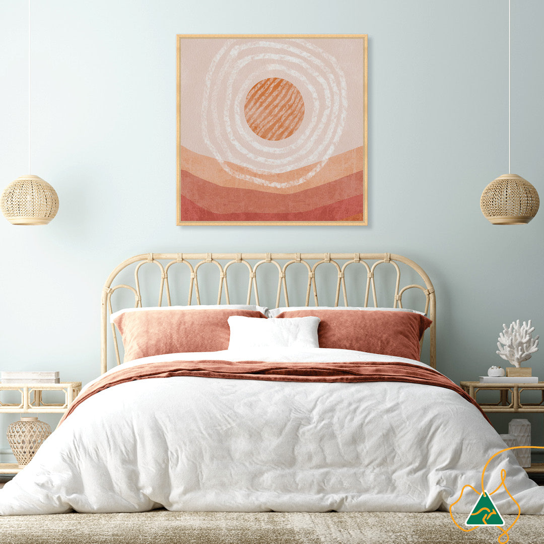 AUSTRALIAN SUN III - Framed Canvas