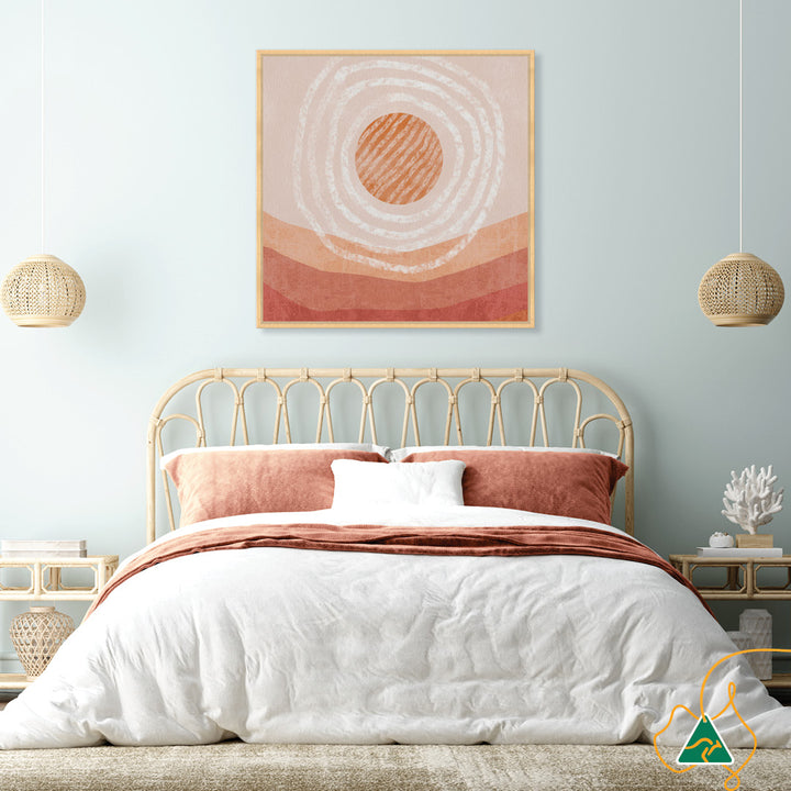 AUSTRALIAN SUN III - Framed Canvas