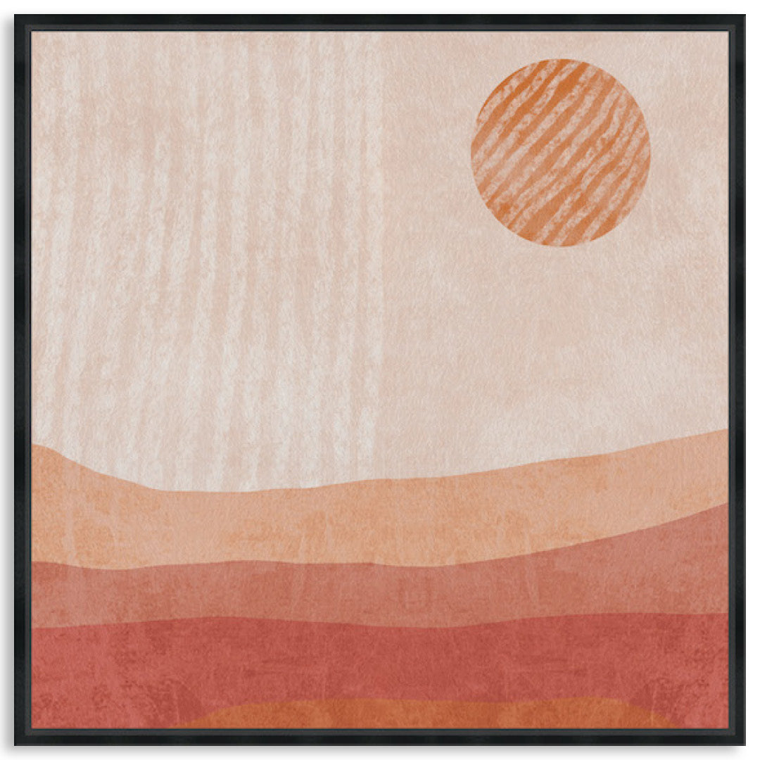 AUSTRALIAN SUN IV - Framed Canvas