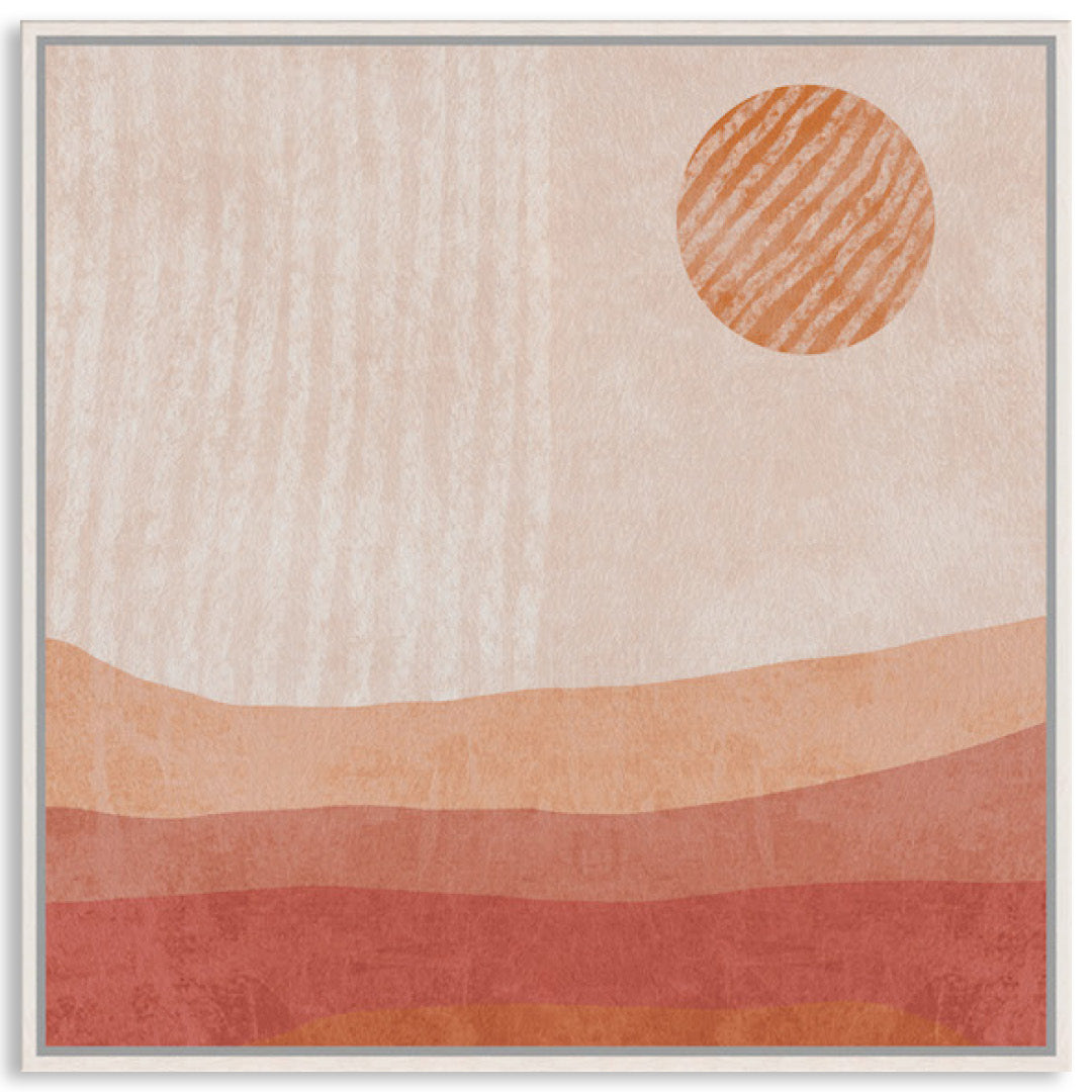AUSTRALIAN SUN IV - Framed Canvas