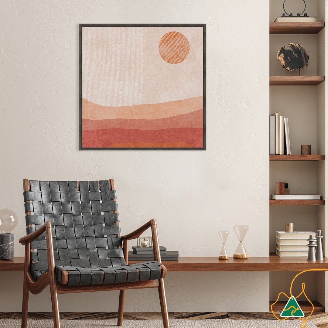 AUSTRALIAN SUN IV - Framed Canvas