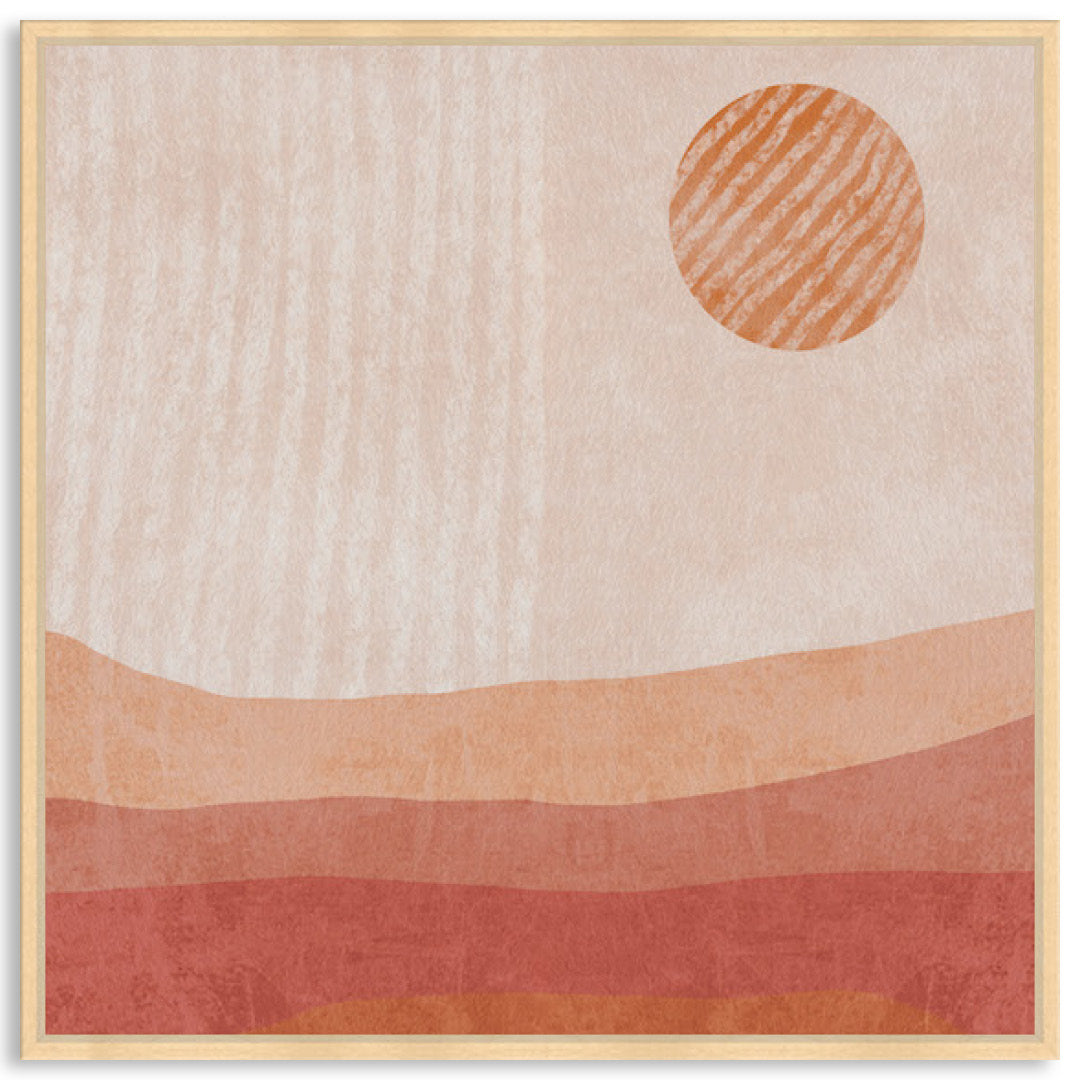 AUSTRALIAN SUN IV - Framed Canvas