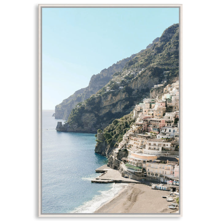 AMALFI COAST I - Framed Canvas