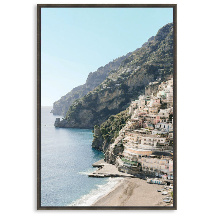 AMALFI COAST I - Framed Canvas