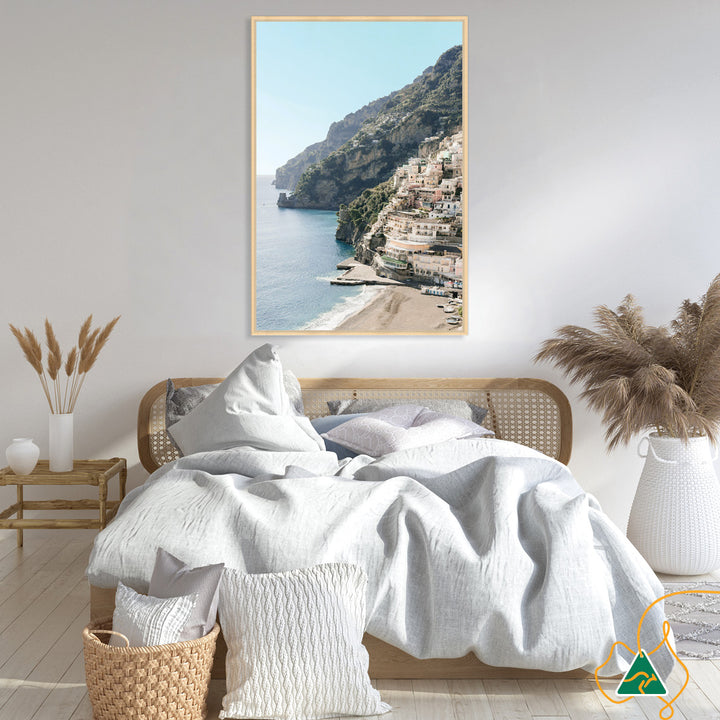 AMALFI COAST I - Framed Canvas